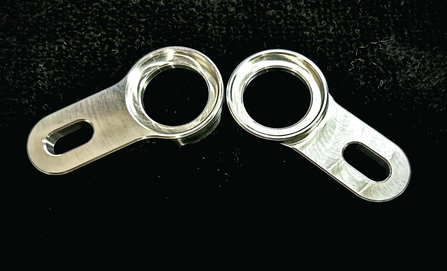 TM D-21093 Billet Plate Silent Block - Part of 21094 Assy (Rubber Bushing Not Included)